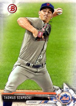 2017 Bowman Prospects Thomas Szapucki  BP138 New York Mets
