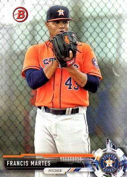 2017 Bowman Prospects Francis Martes  BP146 Houston Astros