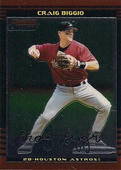 2002 Bowman Chrome Craig Biggio # 74 Houston Astros