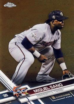 2017 Topps Chrome Update Miguel SanoÂ AS HMT16 Minnesota Twins