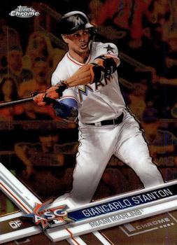 2017 Topps Chrome Update Giancarlo StantonÂ AS HMT27 Miami Marlins