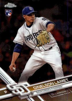 2017 Topps Chrome Update Dinelson LametÂ RC HMT37 San Diego Padres