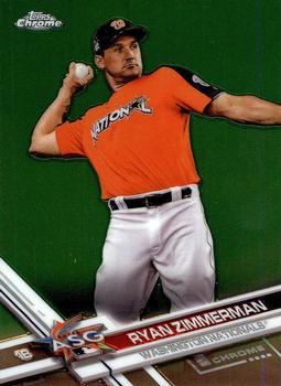 2017 Topps Chrome Update Ryan ZimmermanAS HMT43 Washington Nationals
