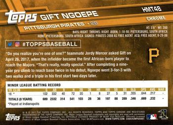 2017 Topps Chrome Update Gift NgoepeÂ RC HMT48 Pittsburgh Pirates