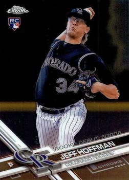 2017 Topps Chrome Update Jeff HoffmanÂ RD HMT76 Colorado Rockies