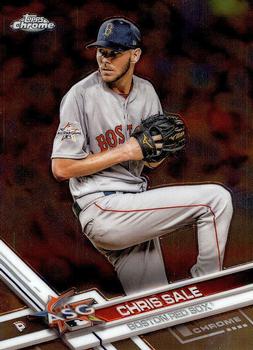 2017 Topps Chrome Update Chris SaleÂ AS HMT80 Boston Red Sox