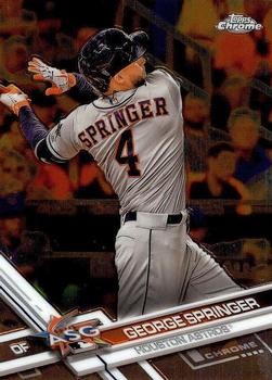 2017 Topps Chrome Update George Springer HMT85 Houston Astros