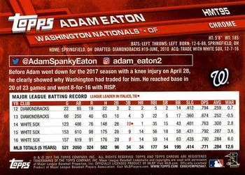 2017 Topps ChromeUpdate Adam Eaton HMT95 Washington Nationals