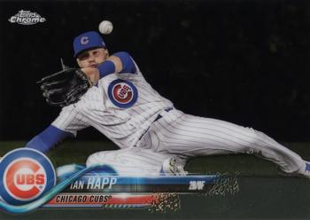 2018 Topp Chrome  Ian Happ #51 Chicago Cubs