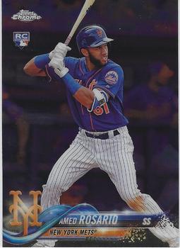2018 Topp Chrome  Amed Rosario RC #60 New York Mets