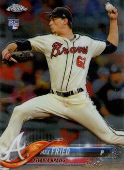 2018 Topp Chrome  Max Fried RC #66 Atlanta Braves