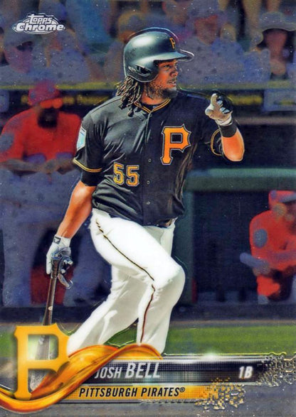 2018 Topp Chrome  Josh Bell #78 Pittsburgh Pirates