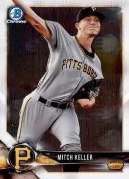 2018 Bowman Chrome Prospects Mitch Keller BCP38 Pittsburgh Pirates