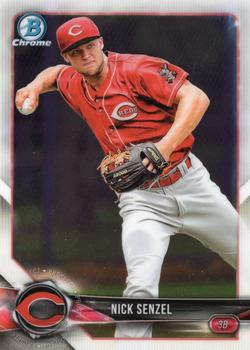 2018 Bowman Chrome Prospects Nick Senzel BCP120 Cincinnati Reds