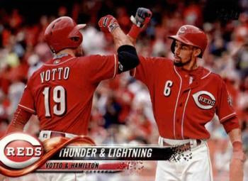 2018 Topps Update Cincinnati Reds CPC #US87 Cincinnati Reds