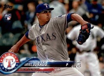 2018 Topps Update Ariel Jurado RC #US124 Texas Rangers