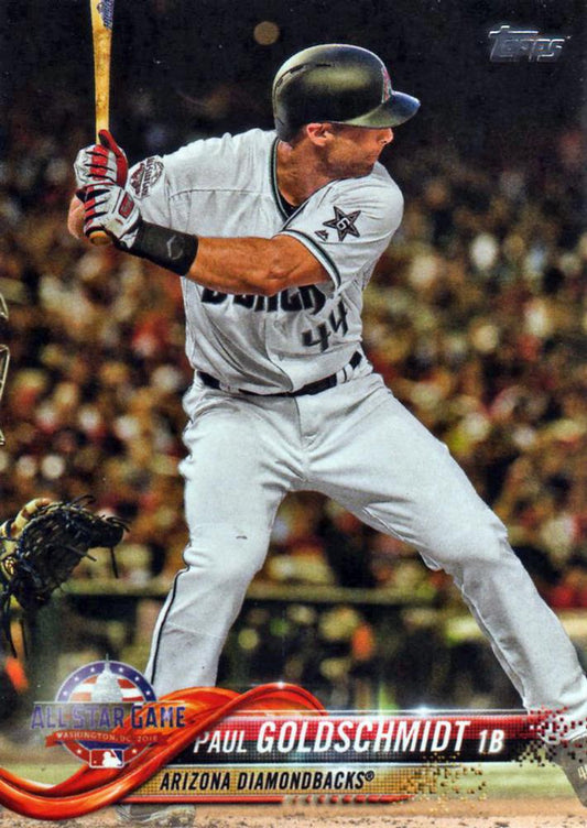 2018 Topps Update Paul Goldschmidt ASG #US156 Arizona Diamondbacks