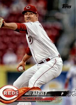 2018 Topps Update Matt Harvey  #US238 Cincinnati Reds