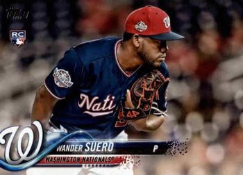 2018 Topps Update Wander Suero RC #US249 Washington Nationals