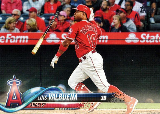 2018 Topps Update Luis Valbuena  #US297 Angels