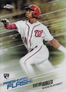 2018 Topps Chrome Freshman Flash Victor Robles RCFF-11 Washington Nationals