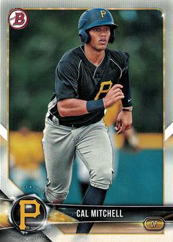 2018 Bowman Draft Cal Mitchell  BD-45 Pittsburgh Pirates