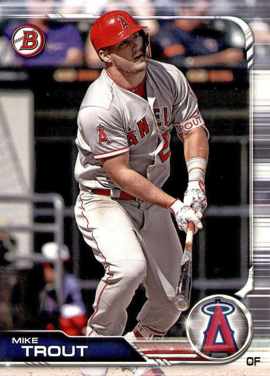 2019 Bowman Mike Trout #1 Angels