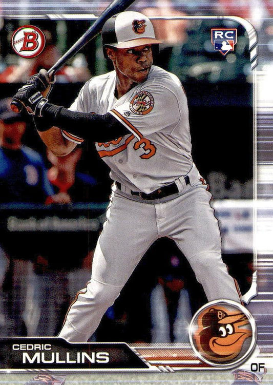 2019 Bowman Cedric Mullins RC #4 Baltimore Orioles