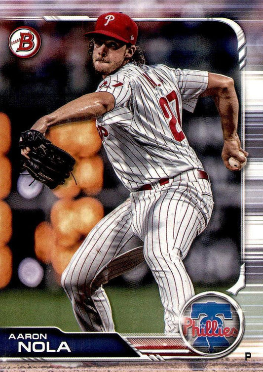 2019 Bowman Aaron Nola #13 Philadelphia Phillies
