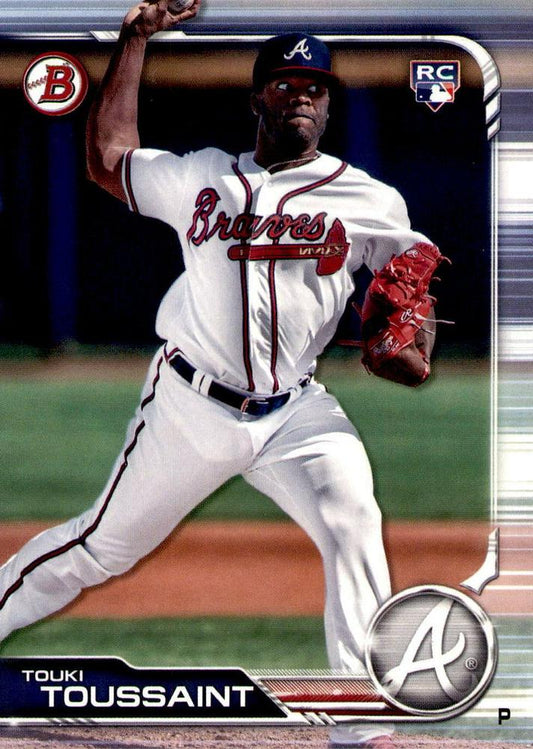 2019 Bowman Touki To#USsaint RC #19 Atlanta Braves