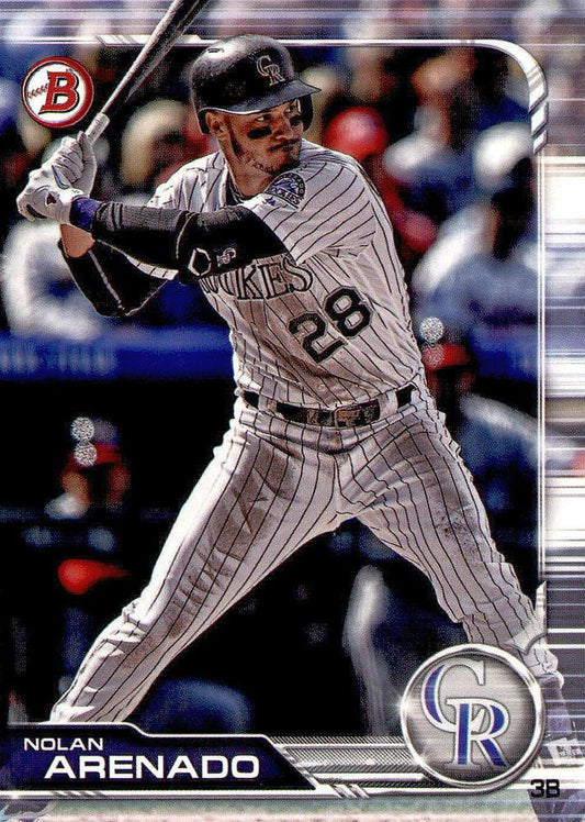 2019 Bowman Nolan Arenado #22 Colorado Rockies