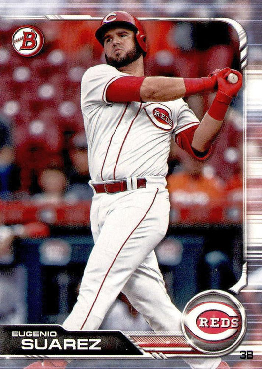 2019 Bowman Eugenio Suarez #32 Cincinnati Reds