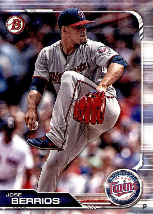 2019 Bowman Jose Berrios #37 Minnesota Twins