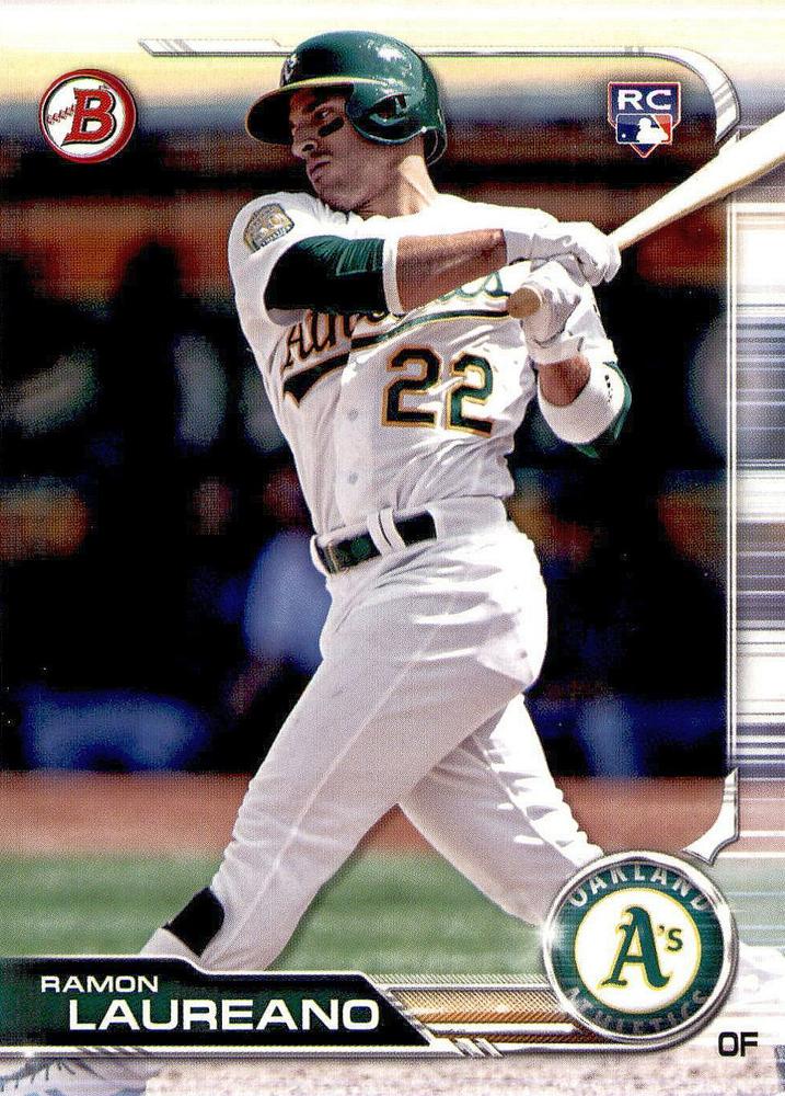 2019 Bowman Ramon Laureano RC #38 Oakland Athletics