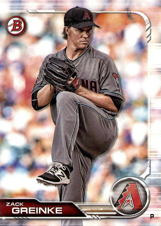2019 Bowman Zack Greinke #41 Arizona Diamondbacks