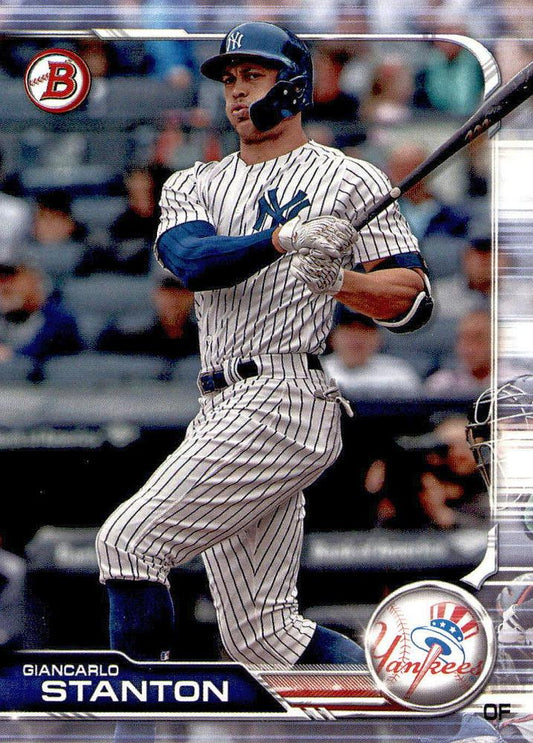 2019 Bowman Giancarlo Stanton #43 New York Yankees