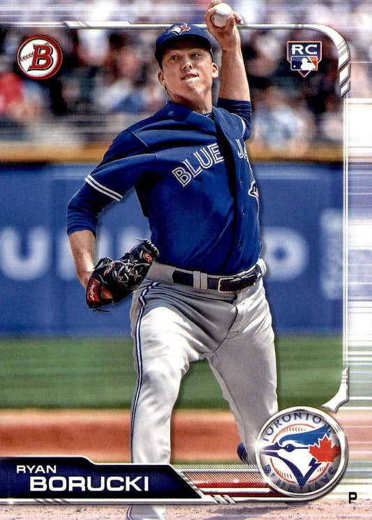 2019 Bowman Ryan Borucki RC #44 Toronto Blue Jays