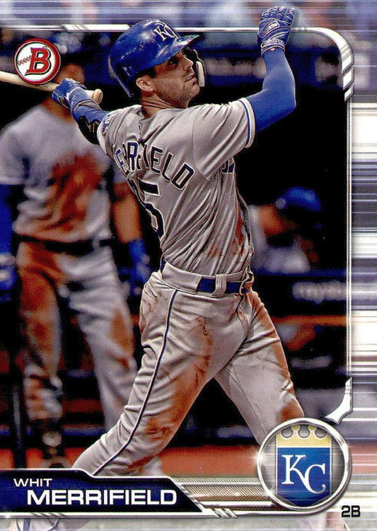 2019 Bowman Whit Merrifield #45 Kansas City Royals
