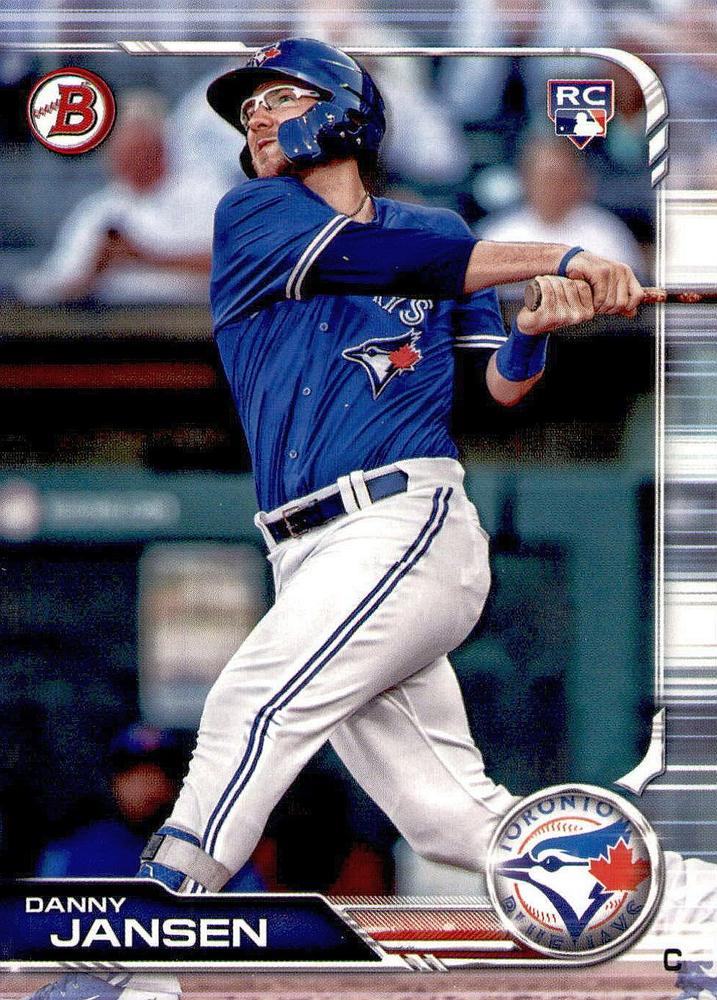 2019 Bowman Danny Jansen RC #48 Toronto Blue Jays