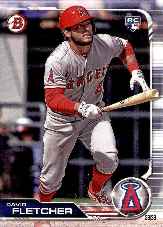 2019 Bowman David Fletcher RC #49 Angels