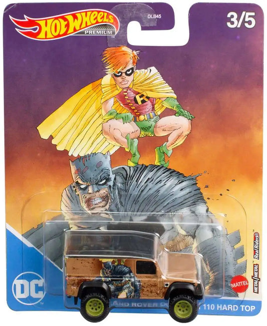 Hot Wheels Premium Pop Culture Land Rover Defender 110 Hard Top Batman 3/5