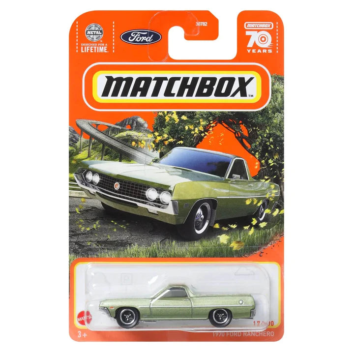 2023 Matchbox Mainline Cars 70 Years - Assorted Style to Choose - walk-of-famesports