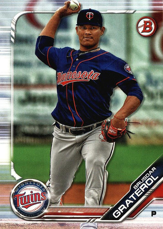 2019 Bowman Prospects Br#USdar Graterol #BP-6 Minnesota Twins