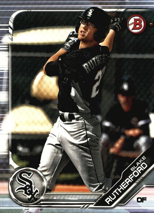 2019 Bowman Prospects Blake Rutherford #BP-20 Chicago White Sox