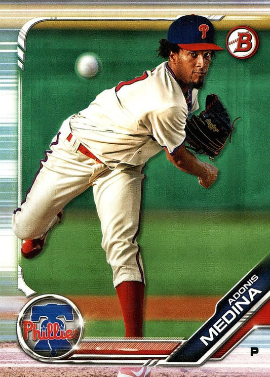 2019 Bowman Prospects Adonis Medina #BP-29 Philadelphia Phillies