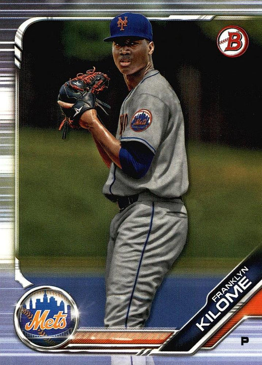 2019 Bowman Prospects Franklyn Kilome #BP-39 New York Mets