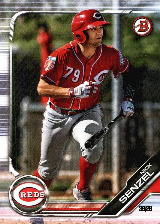 2019 Bowman Prospects Nick Senzel #BP-43 Cincinnati Reds