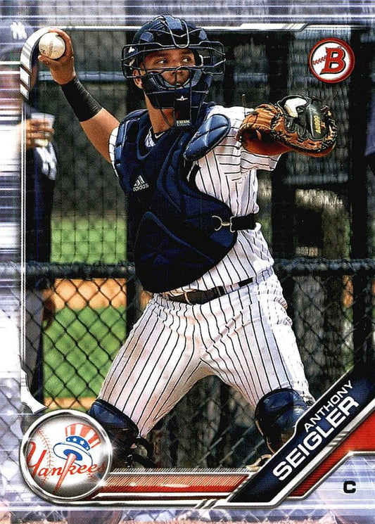 2019 Bowman Prospects Anthony Seigler #BP-46 New York Yankees