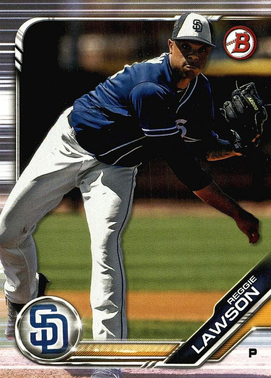 2019 Bowman Prospects Reggie Lawson #BP-68 San Diego Padres
