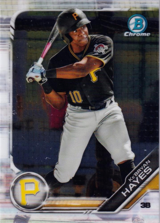 2019 Bowman Prospects Ke'Bryan Hayes #BP-71 Pittsburgh Pirates